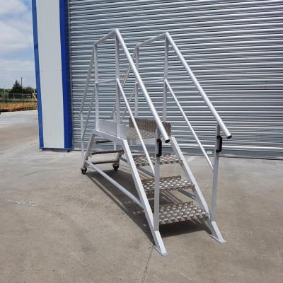 Passerelle Aluminium - Mobile à roulettes